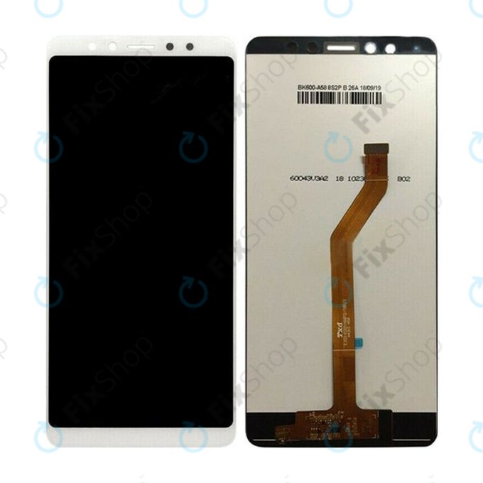 Lenovo K5 Pro - LCD Displej + Dotykové Sklo (White) TFT