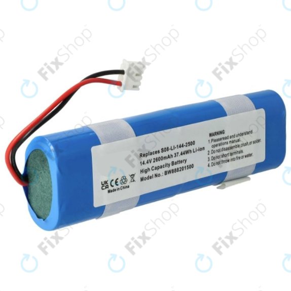 Ecovacs Deebot DJ35, DK35, DN55 - Baterie S08-LI-144-2500 Li-Ion 14.4V 2600mAh