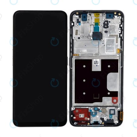 Oppo Reno 2 Z - LCD Displej + Dotykové Sklo + Rám - REF-OPPOR2Z01BF Genuine Service Pack