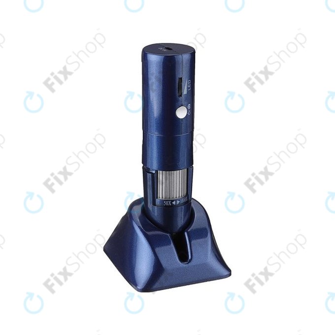 Wi-Fi Přenosný Digitální Mikroskop / Kamera / Lupa (1080p)