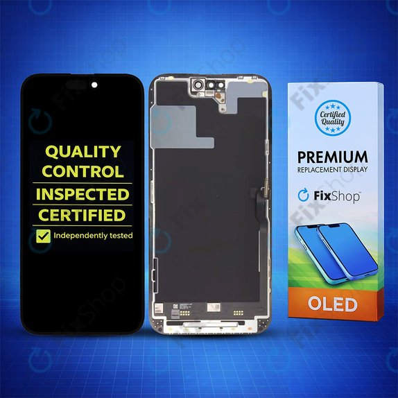 Apple iPhone 14 Pro Max - LCD Displej + Dotykové Sklo + Rám Hard OLED FixPremium