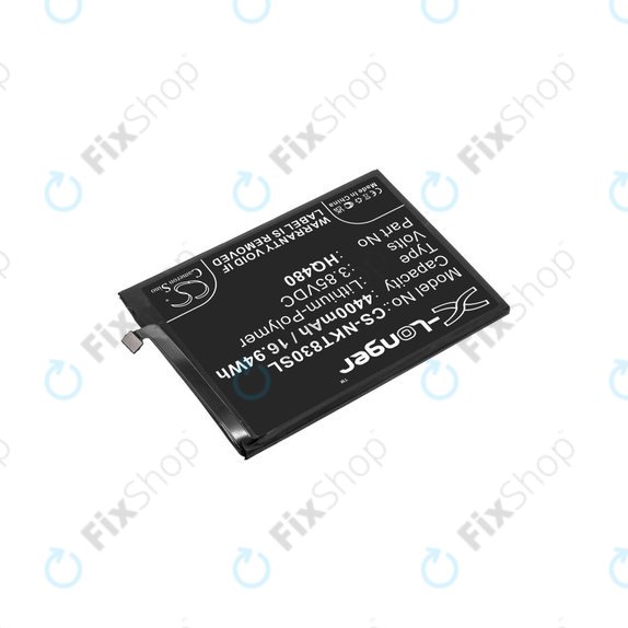 Baterie pro Nokia 8.3 2020 5G, 4400mAh, Li-Pol, 3.85V, HQ480, HQ