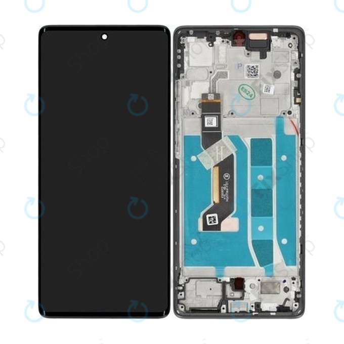 Motorola Moto G85 5G - LCD Displej + Dotykové Sklo + Rám (Urban Grey) - 5D68C24854 Genuine Service Pack