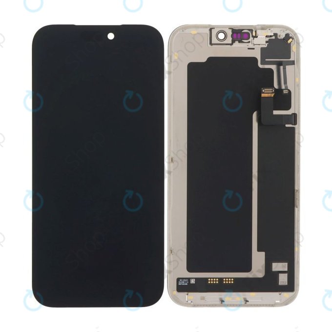 Displej Soft OLED 120Hz pro iPhone 17 Pro Max - Dotykové sklo + Rám, DIAGNOSTIC