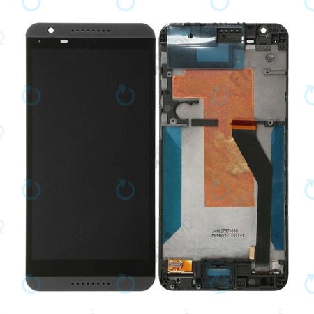 HTC Desire 820 - LCD Displej + Dotykové Sklo + Rám (Grey) TFT