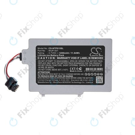 Baterie pro Nintendo Wii U GamePad, 3200mAh, Li-Ion, 3.7V, WUP-001, HQ