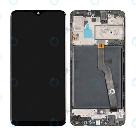 Samsung Galaxy A10 A105F, M10 M105F - LCD Displej + Dotykové Sklo + Rám (Black) - GH82-20227A, GH82-20322A Genuine Service Pack