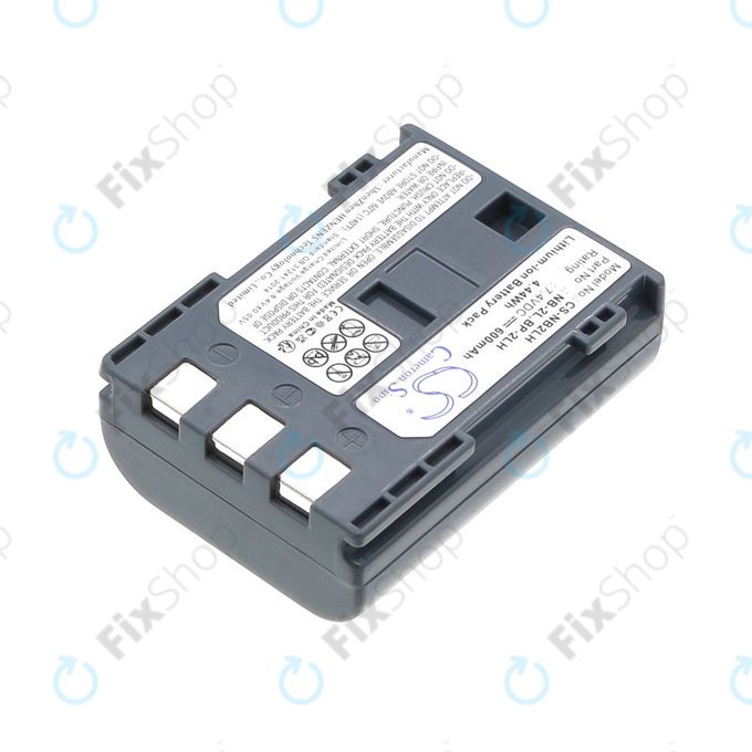 Baterie pro Canon EOS 350D, 400D, PowerShot S30, S60, S80, 600mAh, Li-Ion, 7.4V, NB-2LH, HQ