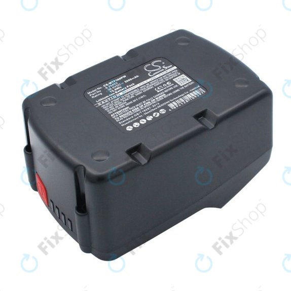 Baterie pro Metabo Ahs36v, Bha 36 Ltx Compact, 2000mAh, Li-Ion, 36V, 6.25453, HQ