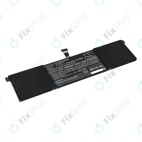 Baterie pro Xiaomi Mi Pro 15.6 i3, i5, i6, 7800mAh, Li-Pol, 7.6V, R15B01W, HQ