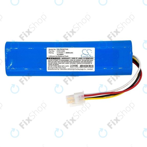 Philips SmartPro Compact - Baterie 4ICR19/65 Li-Ion 14.8V 2600mAh HQ