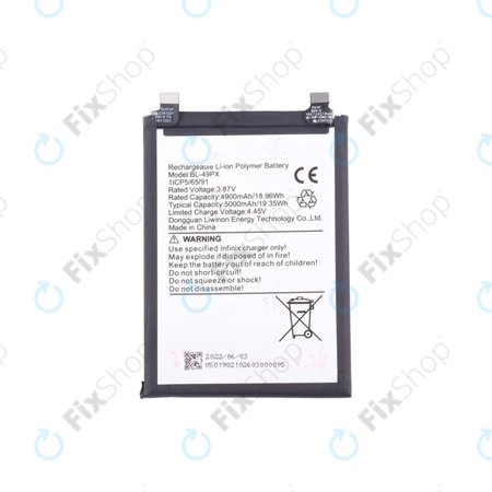 Infinix Note 30 Pro, 30 VIP X6710 - Baterie BL-49PX 5000mAh