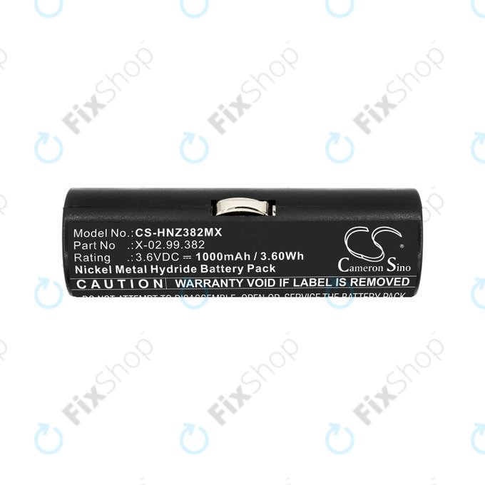 Baterie pro Heine Ophthalmoscope Beta 200, 1000mAh, Ni-MH, 3.6V, X-02.99.382, HQ