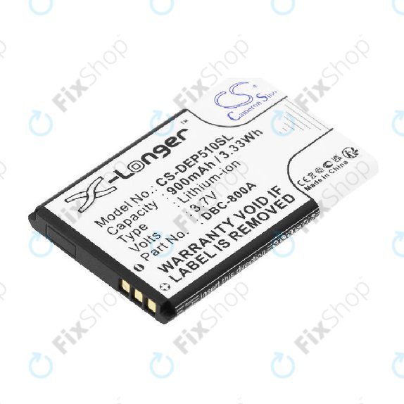 Baterie pro Doro 1360, 900mAh, Li-ion, 3.7V, DBC-800A, HQ