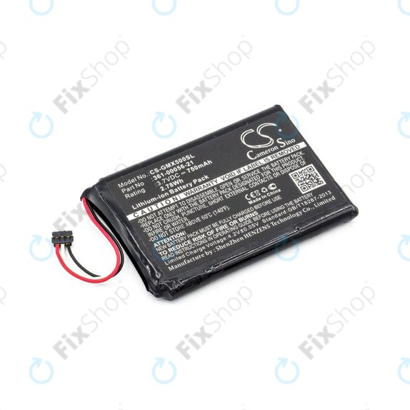 Baterie pro Garmin Driveluxe 50, 750mAh, Li-Ion, 3.7V, 361-00056-21, HQ