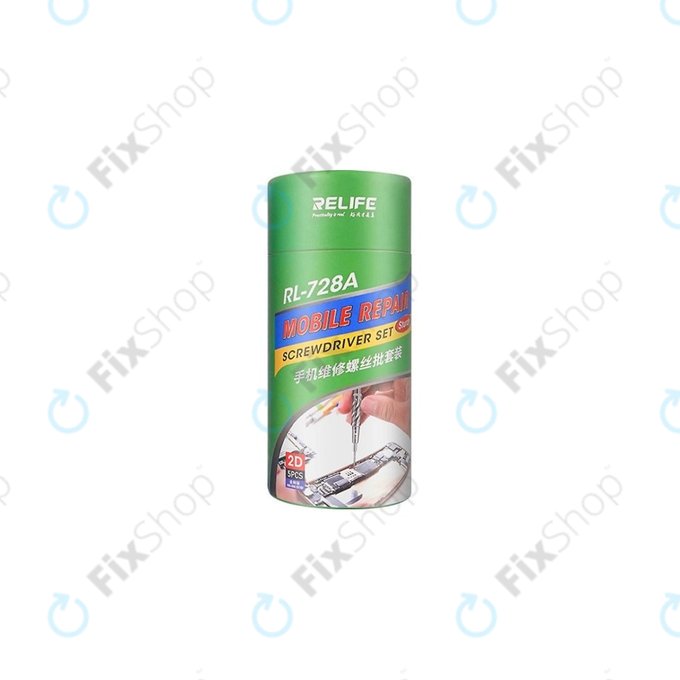 Relife RL-728A 2D - Sada Šroubováků na Servis Telefonů