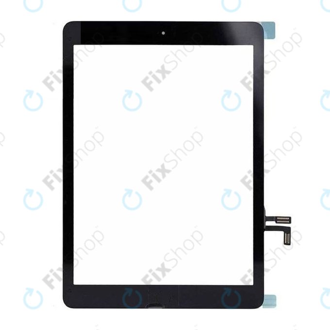 Apple iPad Air - Dotykové Sklo + Tlačítko Domů (Black)