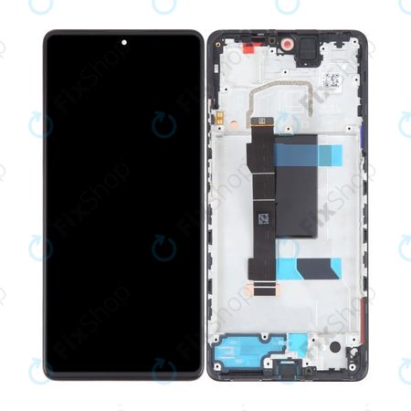 Xiaomi Redmi Note 12 Pro 5G - LCD Displej + Dotykové Sklo + Rám (Midnight Black) OLED