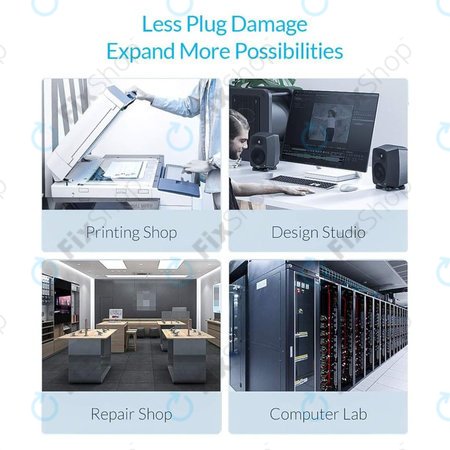 Sipolar A-812 - USB 2.0 HUB s 30 porty