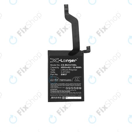 Xiaomi Redmi Note 10 Pro M2101K6G M2101K6R - Baterie BM57 4900mAh HQ