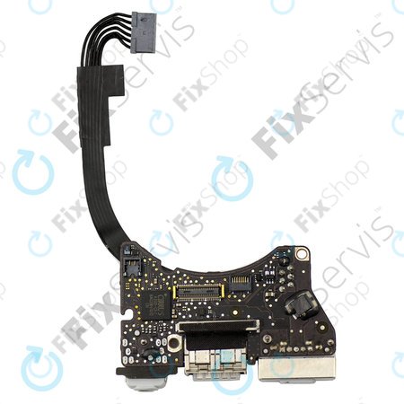 Apple MacBook Air 11" A1465 (Mid 2013 - Early 2015) - I/O PCB Deska (MagSafe 2, USB, Audio)
