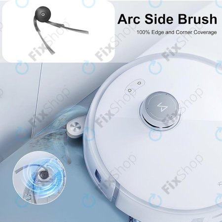 Xiaomi Roborock Qrevo Curv, Qrevo Edge, Saros 10, Saros 10R, QV 35A - Boční kartáč