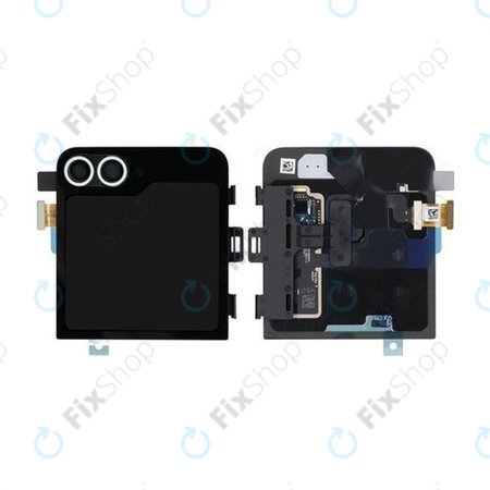 Samsung Galaxy Z Flip 6 F741B - LCD Displej + Dotykové Sklo + Rám (Vnější) (Mint) - GH97-30012D Genuine Service Pack