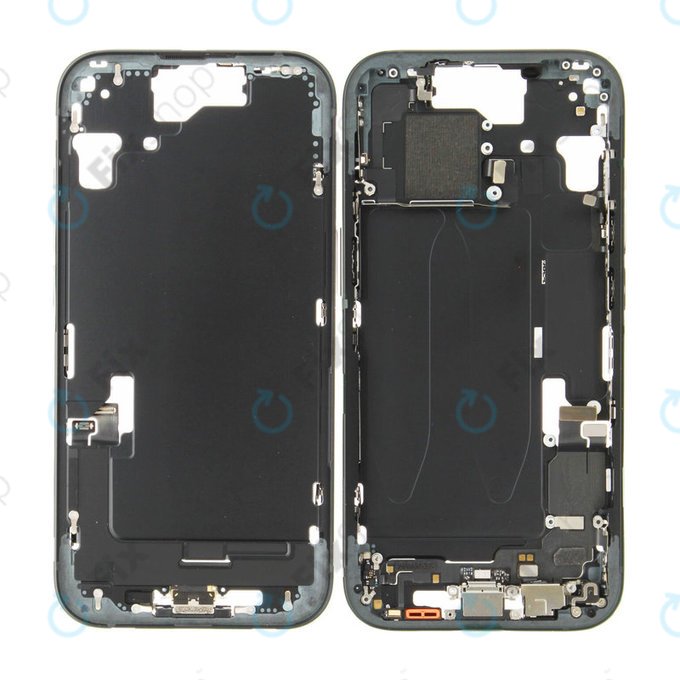 Střední Rám s Baterií pro iPhone 15 | Black | ZD076-00669 | Genuine Apple