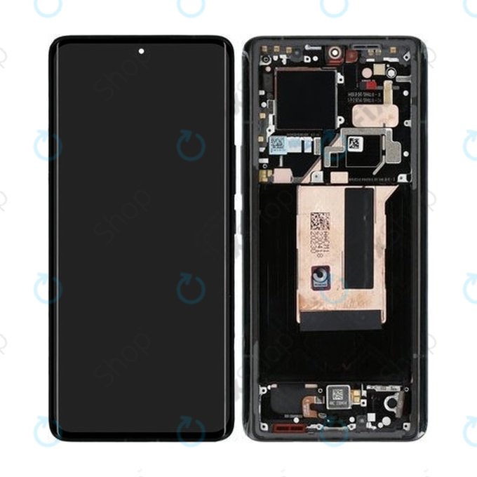 Xiaomi 13 Ultra - LCD Displej + Dotykové Sklo + Rám (Black) - 56000600M100 Genuine Service Pack