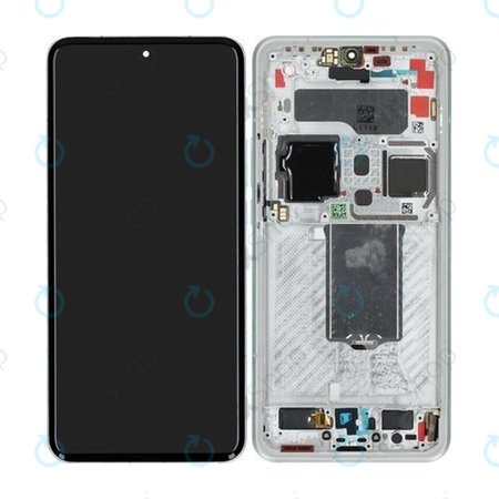 Xiaomi 15 Ultra 5G - LCD Displej + Dotykové Sklo + Rám (Silver White) - 560005000O100 Genuine Service Pack