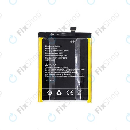 Umidigi Z2 Pro - Baterie 3550mAh