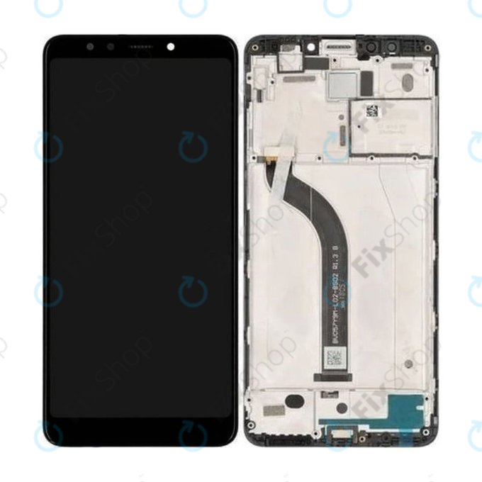 Xiaomi Redmi 5 - LCD Displej + Dotykové Sklo + Rám (Black) TFT