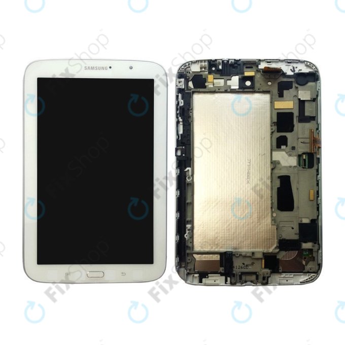 Samsung Galaxy Note 8.0" GT-N5100, N5110 - LCD Displej + Dotykové Sklo (White) - GH97-14571A Genuine Service Pack