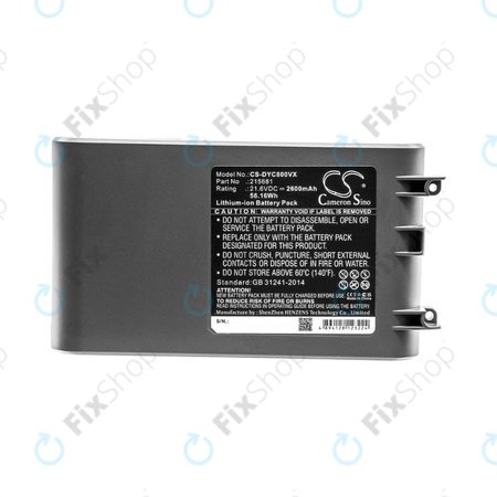 Dyson V8 - Baterie 215681, PM8-US-HFB1497A Li-Ion 21.6V 2600mAh HQ