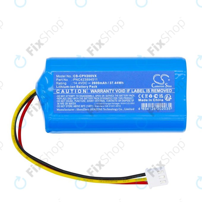Baterie pro ETA Nico 2219, 2600mAh, Li-Ion, 14.4V, PNC423894511, HQ