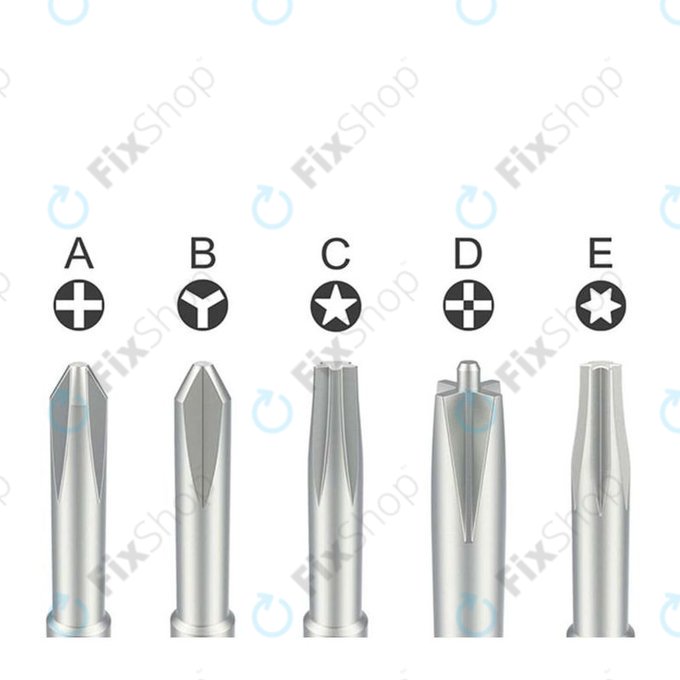 QianLi Mega-iDea 2D iFlying - Set Šroubováků 5v1