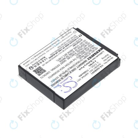 Baterie pro GoPro HD Hero, Hero2, 1100mAh, Li-Ion, 3.7V, AHDBT-001, HQ