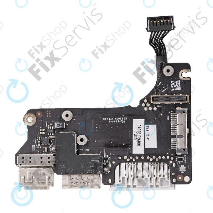 Apple MacBook Pro 13" A1425 (Late 2012 - Early 2013) - I/O PCB Deska (HDMI, USB, SD) (Pravá)