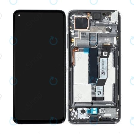 Xiaomi Mi 10T 5G, Mi 10T Pro 5G - LCD Displej + Dotykové Sklo + Rám (Cosmic Black) - 5600030J3S00 Genuine Service Pack