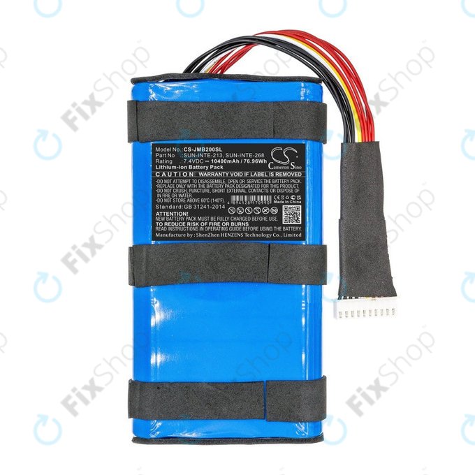 Baterie pro JBL Boombox 2, 10400mAh, Li-Ion, 7.4V, SUN-INTE-213, HQ