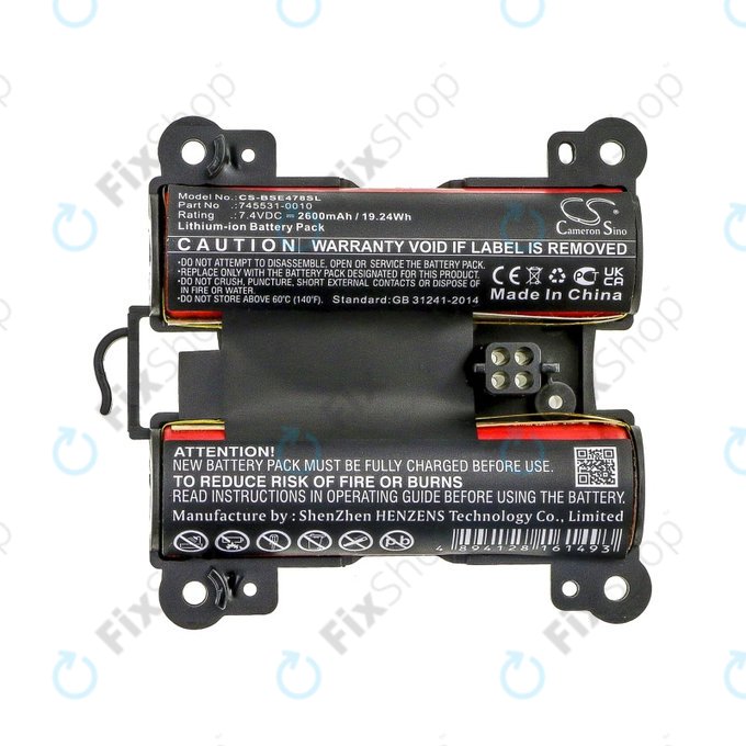 Bose SoundLink Revolve+ - Baterie 745531-0010 Li-Ion 2600mAh HQ