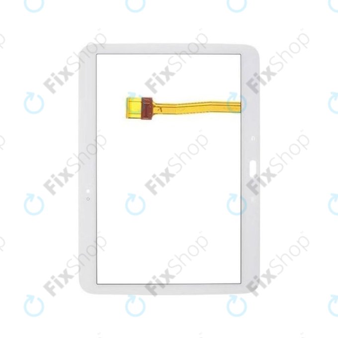 Samsung Galaxy Tab 3 10.1 P5200, P5210 - Dotykové Sklo (White)