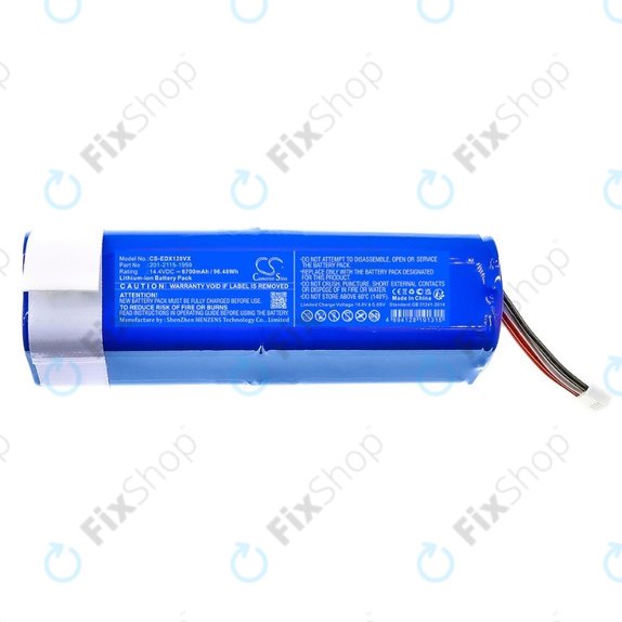 Ecovacs Deebot X-series, T-series, N-series - Baterie 201-2115-1959 Li-Ion 14.4V 6700mAh HQ