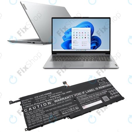 Baterie pro Lenovo X1, 3300mAh, Li-Pol, 15.2V, 00HW028, HQ