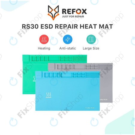 Refox ProMat RS30 - Tepelná Podložka pro Demontáž LCD Displejů - 45 x 28cm