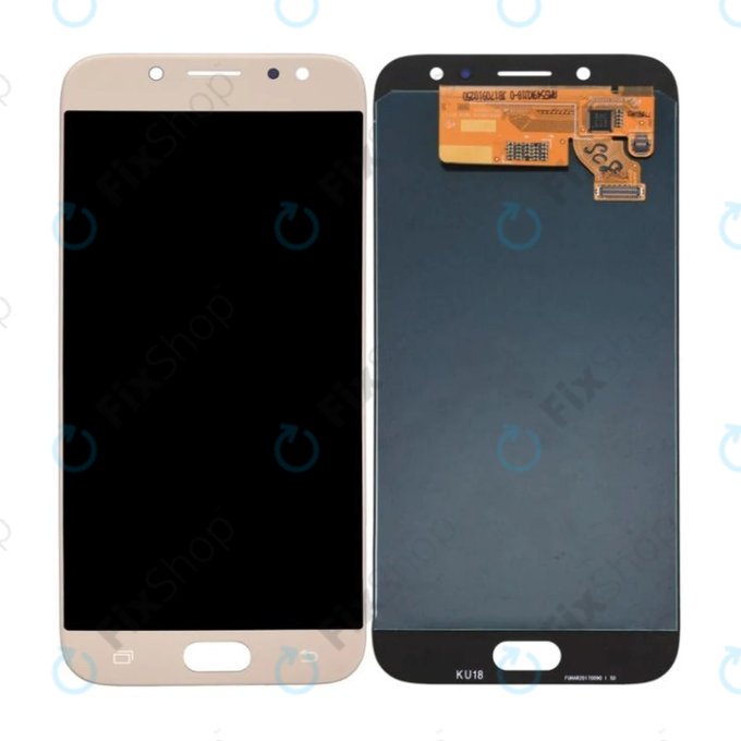 Samsung Galaxy J7 J730F (2017) - LCD Displej + Dotykové Sklo (Pink) OLED