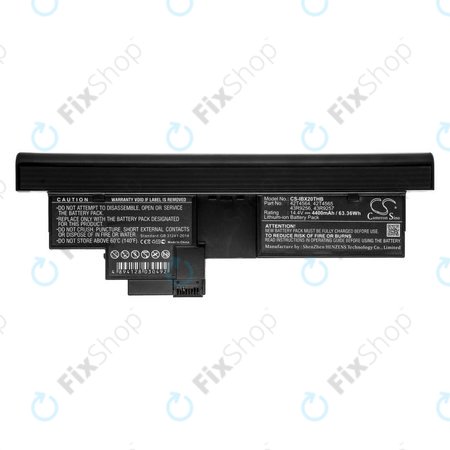 Baterie pro Lenovo Thinkpad X200, X200s, 4400mAh, Li-Ion, 14.4V, 42T4564, HQ