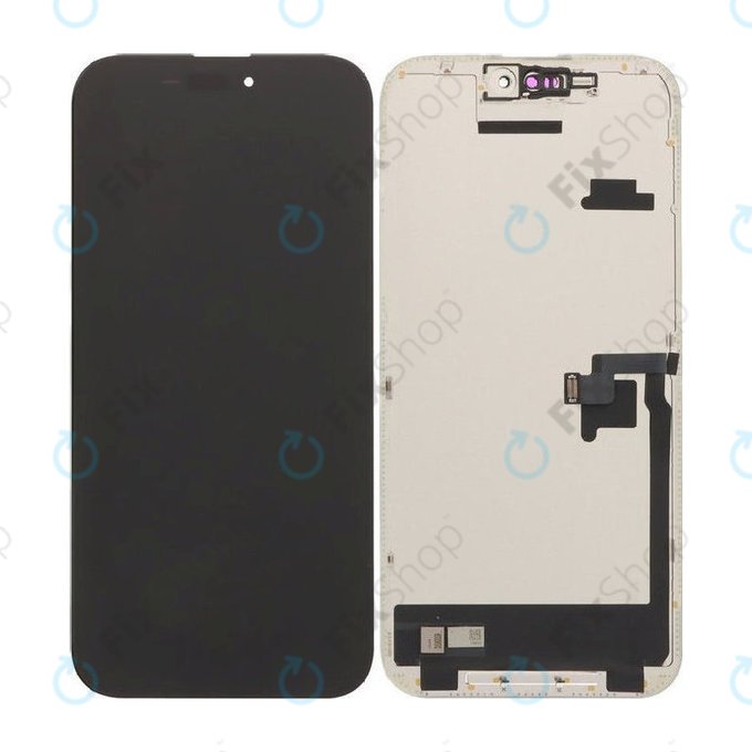 Displej Soft OLED 120Hz pro iPhone 16 Pro Max, Dotykové sklo s rámem, FixPremium PRO