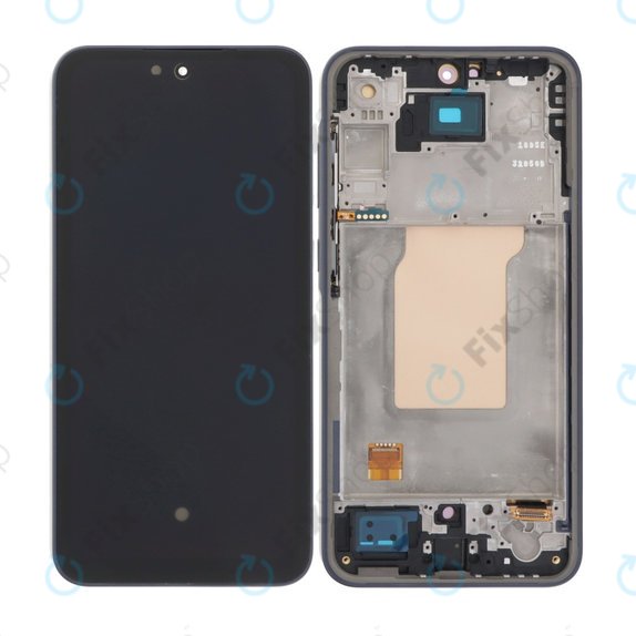 Samsung Galaxy A35 A356B - LCD Displej + Dotykové Sklo + Rám (Awesome Iceblue) OLED