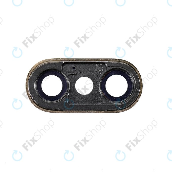 Apple iPhone XS Max - Sklíčko Kamery s Rámem (Gold)